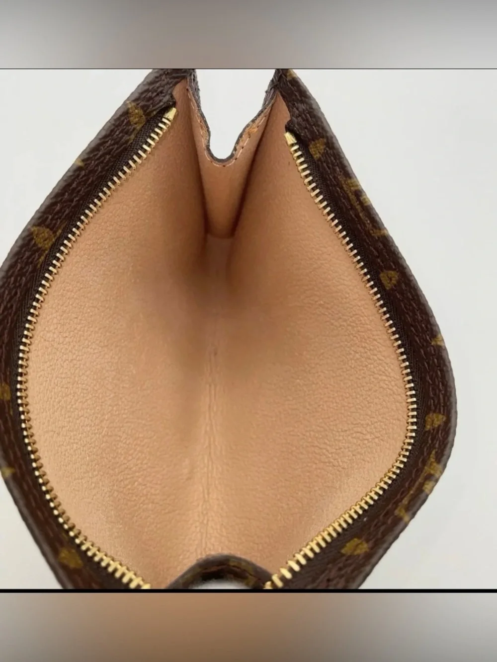 Auth Louis Vuitton Monogram Bucket PM Pouch